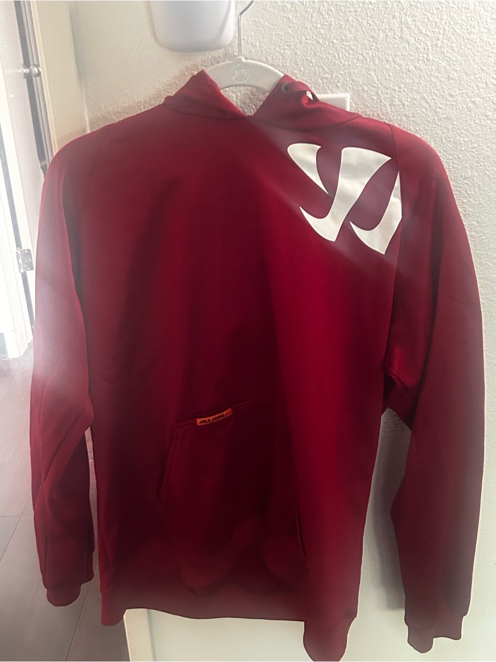 Warrior Sports Red Hoodie - Large